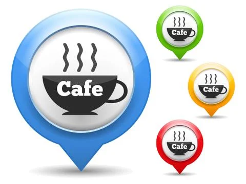 Cafe Icon Stock Illustration