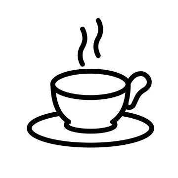 Cafe icon template Stock Illustration
