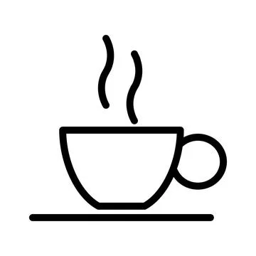 Cafe icon template Stock Illustration
