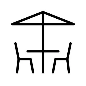 Cafe icon template Stock Illustration