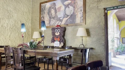 Cafe interior Stock Footage 181951821