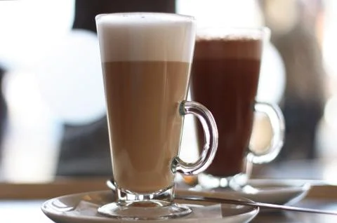 Cafe - Latte Stock Photos