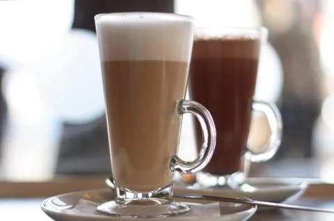 Cafe - Latte Stock Photos