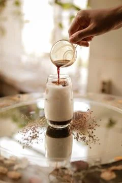 Cafe Latte Foto stock