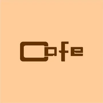 Café logo design coffee vector restaurant, food 스톡 일러스트