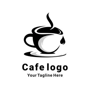 CAFE LOGO Illustrazione stock