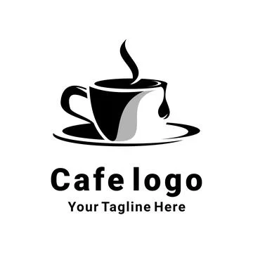 CAFE LOGOS Stock Illustration