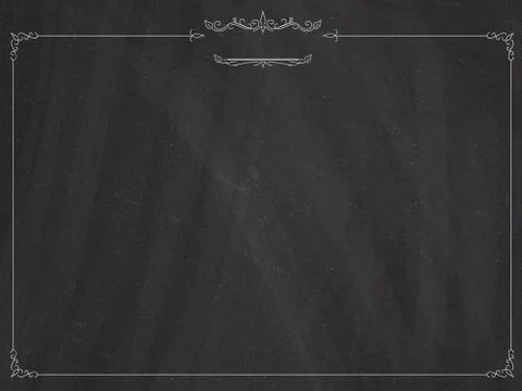 Cafe menu retro blackboard background Stock Illustration