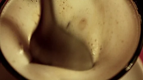 CAFE MISTURANDO Stock Footage 8527717