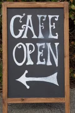 Cafe Open Stock Photos