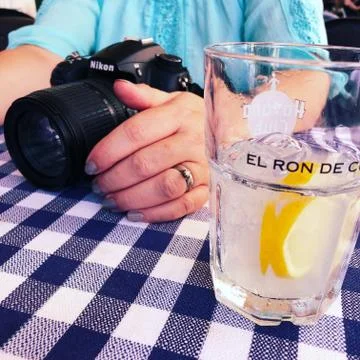 Cafe refreshments Stock Photos