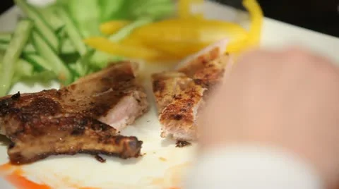 Cafe, restaurant, bistro, bar Stock Footage 22239951