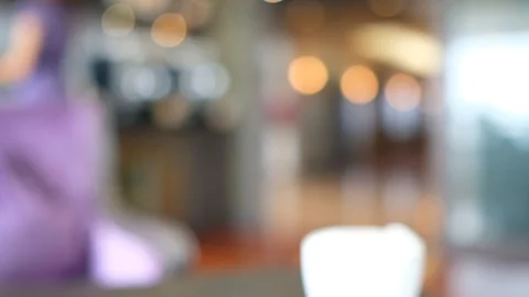 Cafe restaurant Stock Footage 122356863