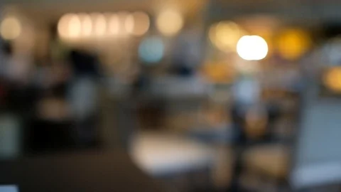 Cafe restaurant Stock Footage 122356873