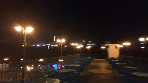 Cafe Rooftop Stock Footage 279543274