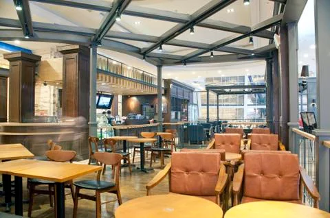 Café store design Stock Photos