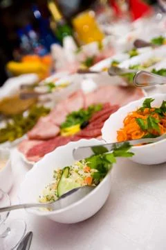 Cafe table Foto stock