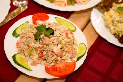 Cafe table Stock Photos