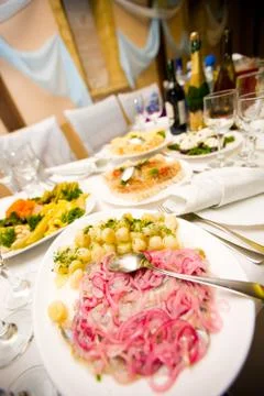 Cafe table Stock Photos