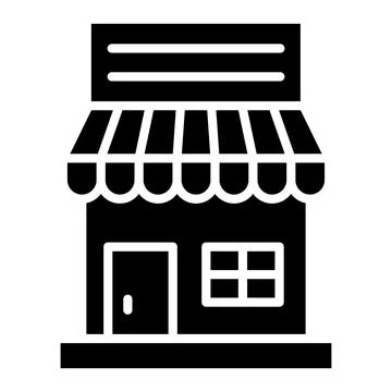 Cafe Vector Icon Design Illustration Stock Illustration
