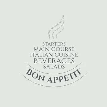 Cafe vector logo Stock Illustration