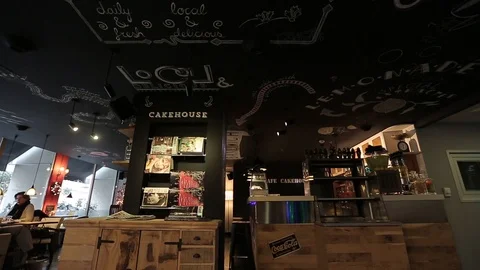 Cafe04 Stock Footage 91307502