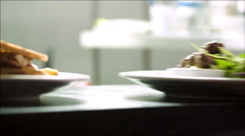 Cafe/restaurant meals Stock Footage 22903785