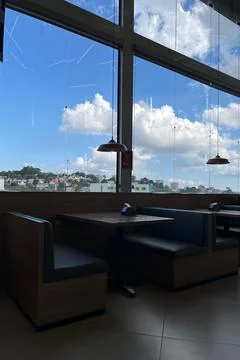 Cafeteria view Stock Photos