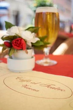 Caffe al Teatro Stock Photos