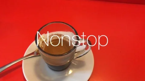 Caffe break energy 動画素材 82576357