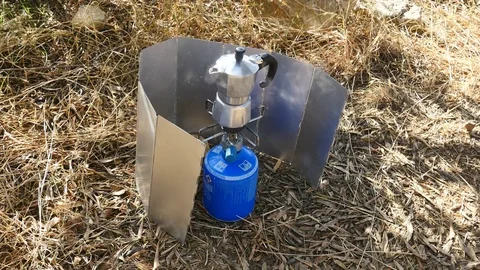 Caffe in camping Stock Footage 79012372