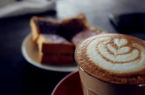 CAFFEE LATTE Stock Photos