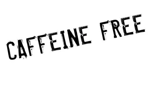 Caffeine free stamp Illustration
