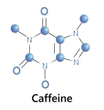 Caffeine Stock Illustration
