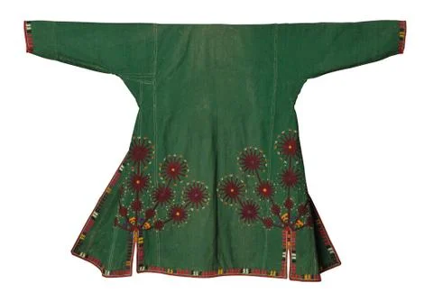 Caftan on a white background Stock Photos