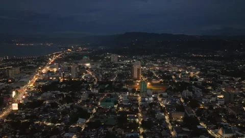 Cagayan de Oro in Northern Mindanao, Philippines. Stock Footage 252245744