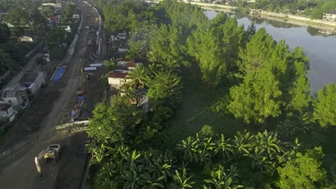 Cagayan de Oro River in Cagayan de Oro City Stock Footage 230034502