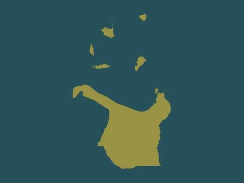 Cagayan, Philippines. Solid color shape Stock Illustration