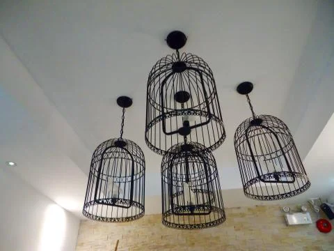 Cage decorate Stock Photos