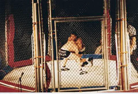CAGE FIGHTING Stock Photos