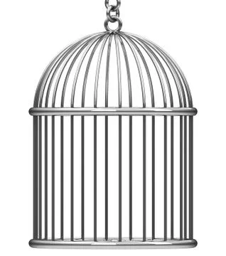 The cage Stock Illustration