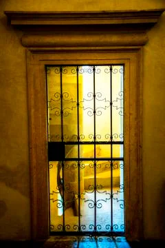 Caged asymmetries Stock Photos