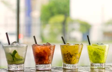 Caipirinha front Stock Photos