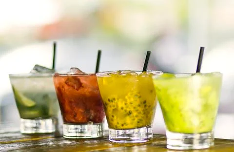 Caipirinha perspective Right Stock Photos