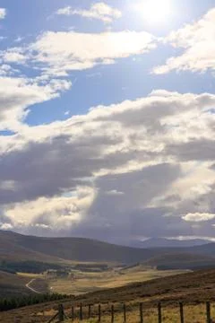 Cairngorms Landscape Stock Photos