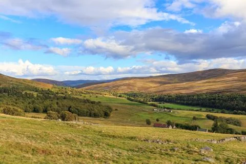 Cairngorms Landscape Stock Photos