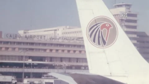 Ретрофото аэропортов мира. Международный аэропорт Каира История,Авиация