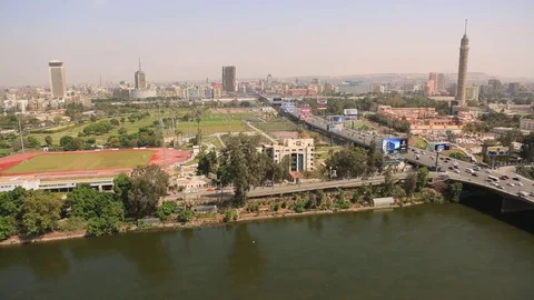 Cairo Arial  動画素材 83615159