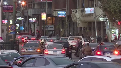 Cairo - Capital of Egypt Stock Footage 246877920