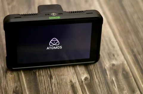 Cairo, Egypt, January 25 2024: Atomos Shinobi 4K HDMI Monitor is a 5.2 inch.. Stock Photos
